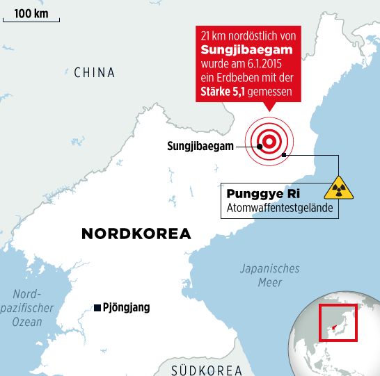 Nordkorea Atomtest